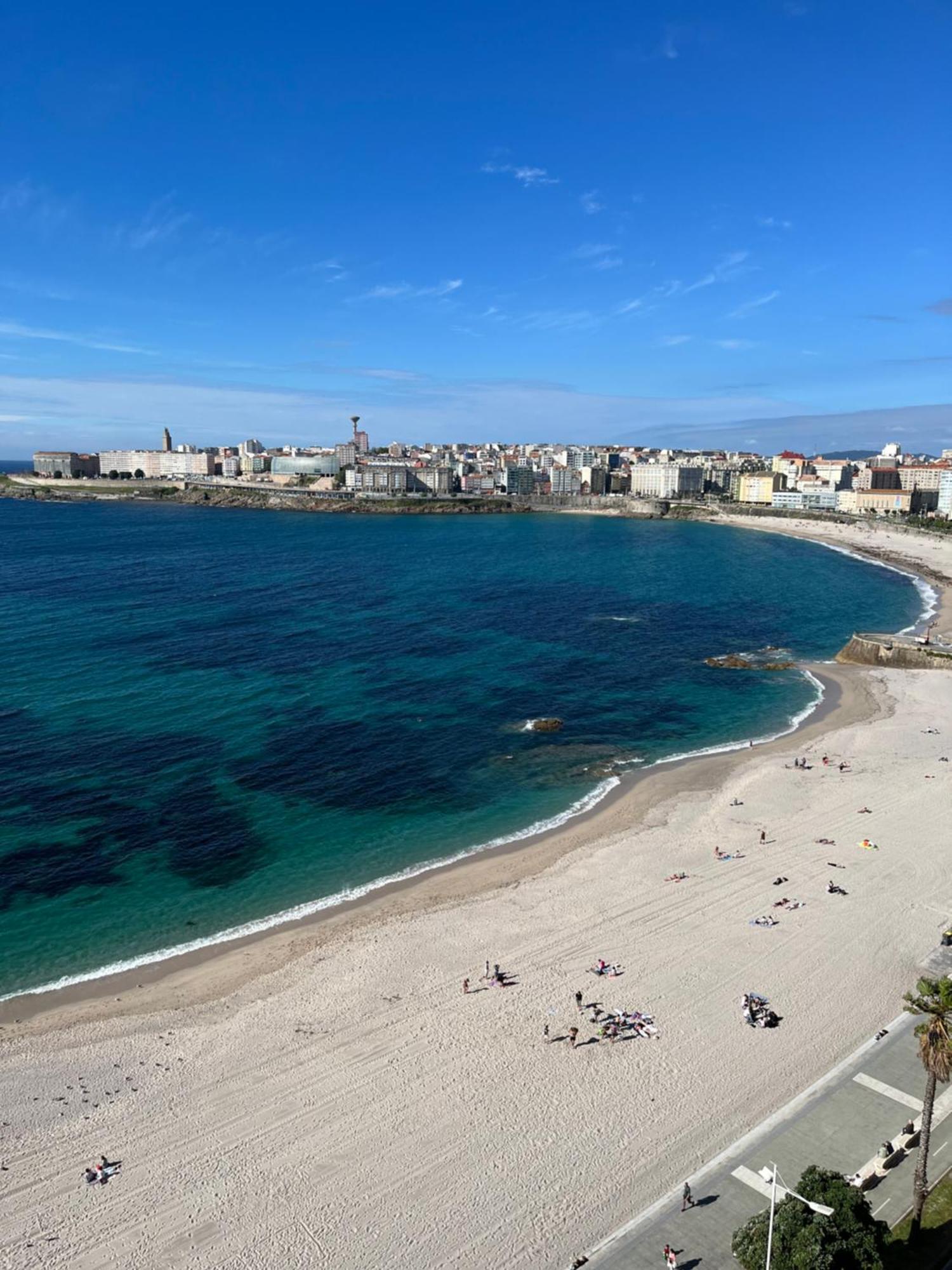 Primera Linea Playa Riazor A Coruña Zewnętrze zdjęcie