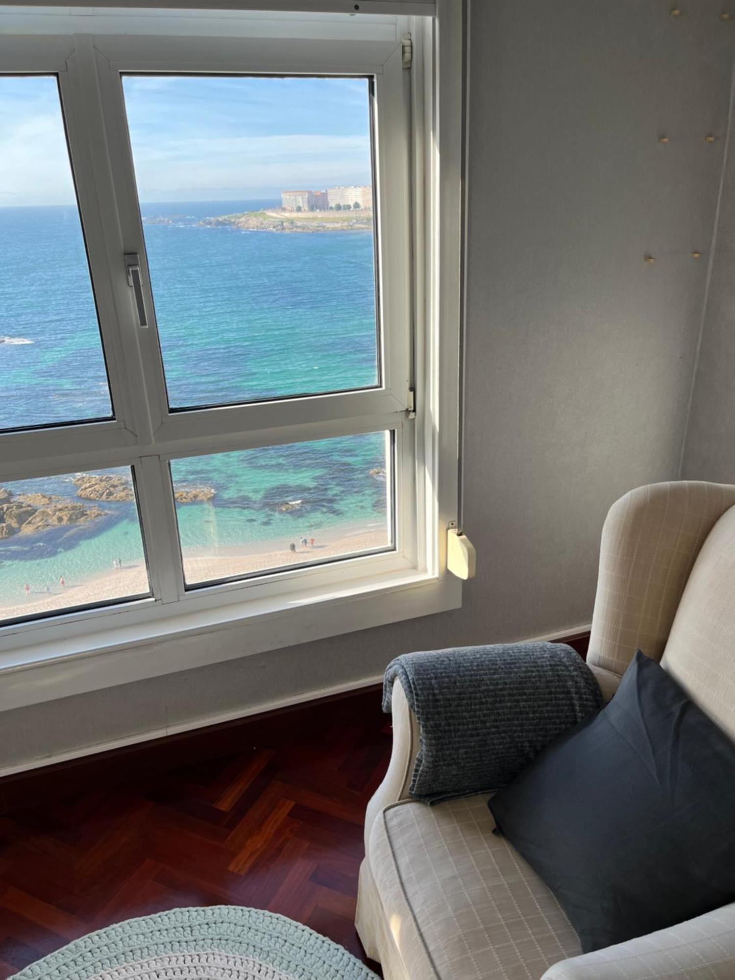 Primera Linea Playa Riazor A Coruña Zewnętrze zdjęcie